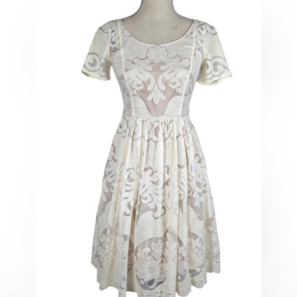 Anthropologie Lace dress